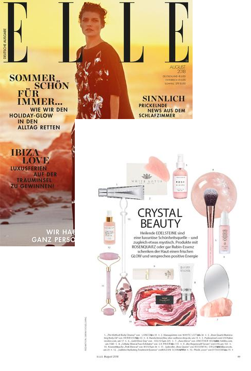 SUBLIME HYDRATING TREATMENT ESSENCE IN ELLE GERMANY